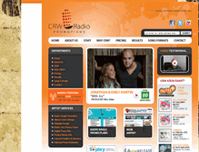 Tablet Screenshot of crwradiopromotions.com